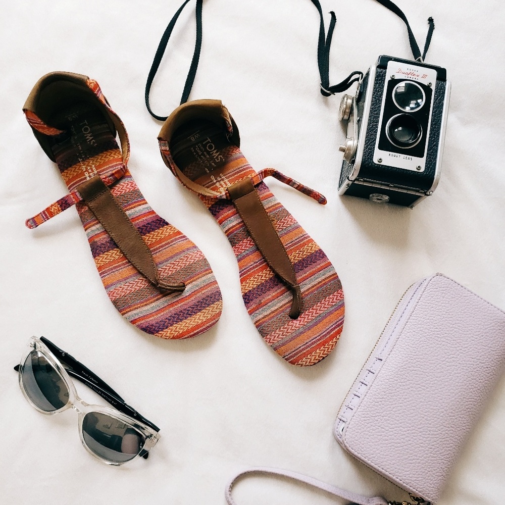 TOMS Buckle Sandals